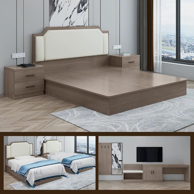 ENSEMBLE DE 2 LITS AVEC MATELAS - image 2