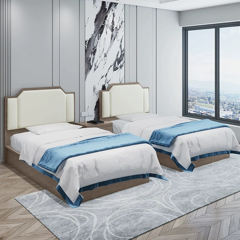 ENSEMBLE DE 2 LITS AVEC MATELAS - image 4