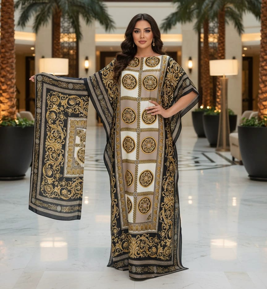 Ensemble robe arabe femme