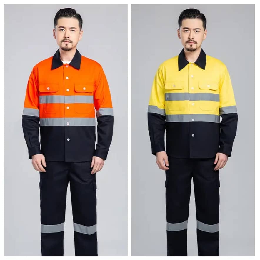 ENSEMBLE TENUE DE TRAVAIL AVEC REFLETANT