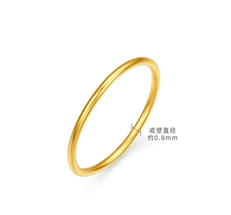BAGUE EN OR PUR - image 3