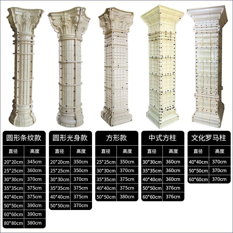 Moule pilier de construction  - image 2